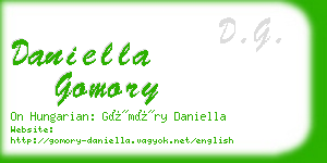 daniella gomory business card